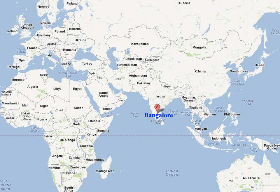 bangalore-world-map